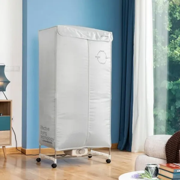 Tørreskab>Bærbar elektrisk tørretumbler med 2 højder Dupledry InnovaGoods 1200 W
