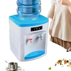 Bærbar elektrisk vanddispenser, varmt vand 90℃, koldt vand 8℃, kompakt design Best