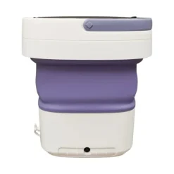 Bærbar Vaskemaskine, Kompakt Design, 12L Kapacitet,XXL, Lilla Online