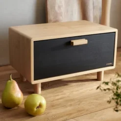 Brødkasser & Brødposer>Brødkasse | BAMBUS | sort | 35x23 cm | 991596