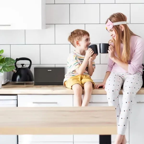 Brødkasser & Brødposer>Brødkasse, rustfrit stål, 20,5x34,5x23,5 cm