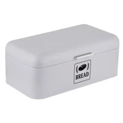 Brødkasser & Brødposer>Brødkasse, 16,5x30x19 cm, Sølv