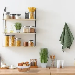 Brødkurv, Bambus, 16x34x23,5 cm, Natur Discount