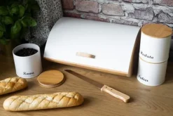 BRØDRYG MED ET SÆT BEHOLDERE OG EN KNIV 2702 Discount