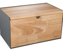 BRØDÆSKE DOBBELT-SIDET BRØDBEHOLDER KLAUSBERG KB-7395 grå Sale