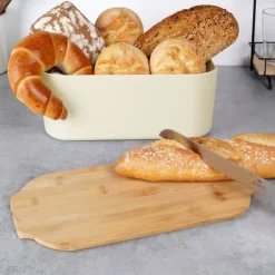 BRØDÆSKE MED BAMBUSPREDE, CREME 259303 Online