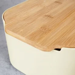 BRØDÆSKE MED BAMBUSPREDE, CREME 259303 Online