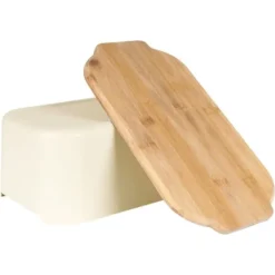 BRØDÆSKE MED BAMBUSPREDE, CREME 259303 Online