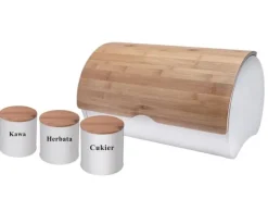 BRØDÆSKE MED BEHOLDERE 2705 hvid