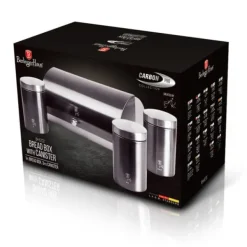 BRØDÆSKE MED BEHOLDERSÆT BERLINGER HAUS BH-6732 CARBON PRO Discount