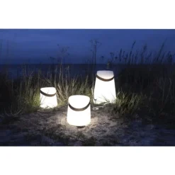 Bristol lampe vinkøler genopladelig hvid. New