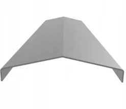 Brænderdæksel til en 500/85 gasgrillbrænder, rustfrit stål, aromatizer Discount