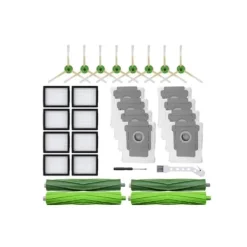 Støvsugertilbehør>Børster, filtre og poser til iRobot Roomba i7 / i7+ / E5 / E6 - 28 stk