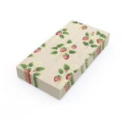 Bufféservetter Jordgubbe beige 16-pack Ivars i Lanna Discount