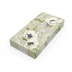 Bufféservetter Vita Blommor 16-pack Ivars i Lanna Discount