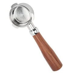 Bundløs portafilter i rustfrit stål, håndholdt, nøgen portafilter til Breville 8-serie kaffemaskine, 54 mm E-cirkulært mønster, siamesisk palisander | CDON Hot