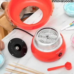 Candyfloss-maskine Cantty InnovaGoods Discount