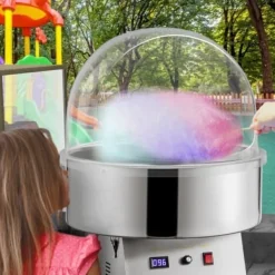 Candyflossmaskine kuppel, 52 cm, Transparent, Akryl Sale