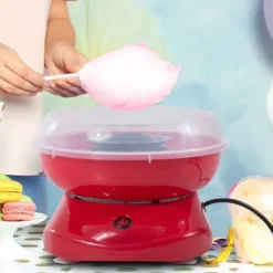 Candyflossmaskine model 1, rød – til lækkerier på fest & events Clearance