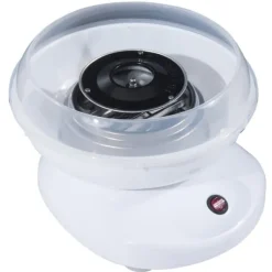 Candyflossmaskine, 27x26x18 cm, Hvid