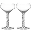 Orrefors Glas>Carat Coupe 25cl, 2-pack -
