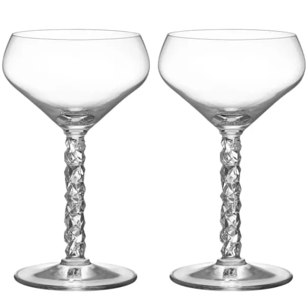 Orrefors Glas>Carat Coupe 25cl, 2-pack -