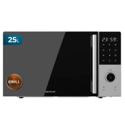 Cecotec Mikroovn med Grill Proclean 2500 25L Sort 2200W Digital Timer Inox Outlet