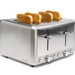 Champion Brödrost 4 skivor Rostfri