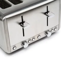 Champion Brödrost 4 skivor Rostfri