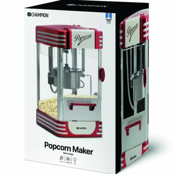 Champion Popcornmaskin Retro XL Röd Metallic PCM406 Clearance