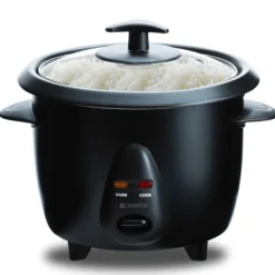 Champion Madlavningsmaskiner>Riskokare Mini Ceramic 0,6L 300W RK400 Svart