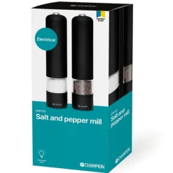 Champion salt- og peberkværn SPK120 mat sort Discount
