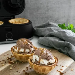 Champion Våffelskålsjärn Health Dubbelt 1000W VS400 Svart Clearance