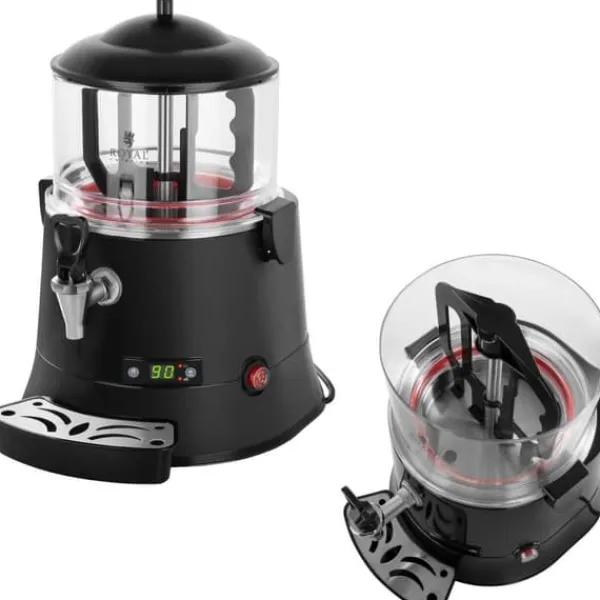 Kopvarmer>Chokolademaskine varmebeholder til varm chokolade 30-90 grader;C 5L