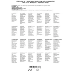 Citron tænger, citruspresser, kalk tænger Online