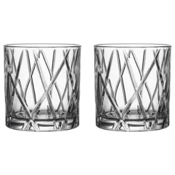 Orrefors City Whisky Glass DOF, 34cl, 2-pack -