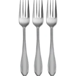 Bestik>CONIC stålbordgafler 20,5 cm 3 stk.