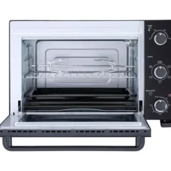 CONTINENTAL EDISON CEMF35B4 - Elektrisk miniugn 35L svart - 1500W - Rotisserie, Naturlig konvektion New