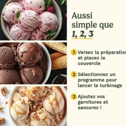 CUISINART glassmaskin - ICE90E - 100 W - 950 ml - Vit Outlet