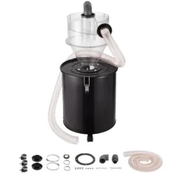 Cyclone støvudskiller 4", tankstøvsugerseparator til 50L tank, effektiv støvopsamling, høj kapacitet Sale