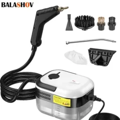 Damprenser - Håndholdt - 1500 W - Højtryk - Opvarmning ca. 2 min - 220 V EU-stik - Til hjem, bil, køkken, aircondition