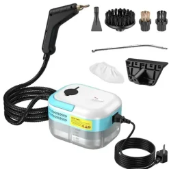 Damprenser, Højtemperatur Rengøring, Multi-Oberflade Kompatibilitet,BLÅEU, 220 V Best