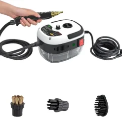 Damprenser, Højtryk, Justerbar Dampudgang,Mekanisk Hvid, 220 V New