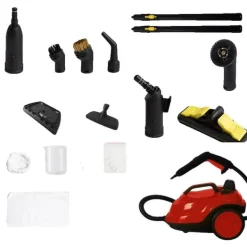 Damprenser, Håndholdt, Højtemperatur Sterilisering,Rød, EU, 220 V Online