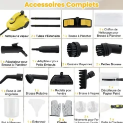 Damprenser, 36x26x23 cm, Gul Discount