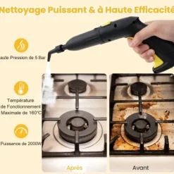 Damprenser, 36x26x23 cm, Gul Discount