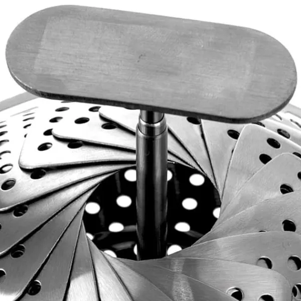 Madlavningsmaskiner>Dampsi stålkurvindsats til dampgryde