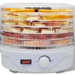 Dehydratorer - Living fødevaredehydrator rund 250 W 6 bakker Best