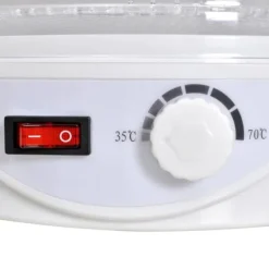 Dehydratorer - Living fødevaredehydrator rund 250 W 6 bakker Best