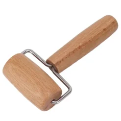 Kageruller>Dejrulle af træ til pizzabagning - Lille køkkenværktøj, non-stick